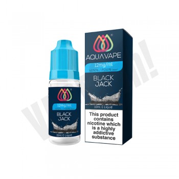 AQUA VAPE 50/50 - Black Jack - 10ml